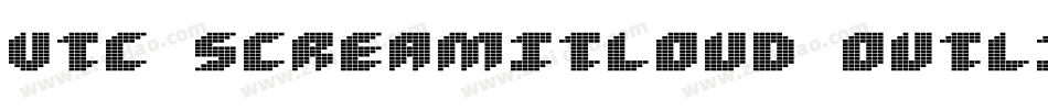 VTC ScreamItLoud Outline字体转换